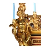 A magnificent French Louis XV-style cylinder bureau, modelled on the Bureau du Roi by Jean-Fran&ccedil;ois Oeben and Jean-Henri Riesener, circa 1900