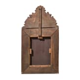 A wall mirror in Baroque style, France/Netherlands, second half of the 19th century