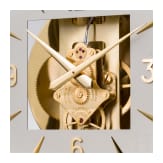Atmos clock, Jaeger-LeCoultre and round wall clock with enamel dial, 20th century /19th centur (wall clock)