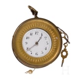 Atmos clock, Jaeger-LeCoultre and round wall clock with enamel dial, 20th century /19th centur (wall clock)