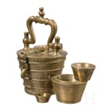 A Nuremberg nested weight, 17th/18th century