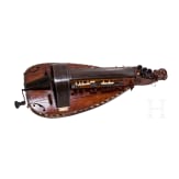 A French hurdy-gurdy, dated 1846