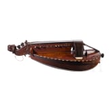 A French hurdy-gurdy, dated 1846
