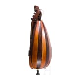 A French hurdy-gurdy, dated 1846