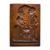 A large german wooden mould, ca. 1830