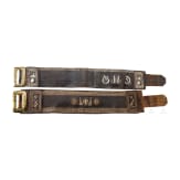 Two men's belts, Sarntal area, circa 1800