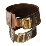 Two men's belts, Sarntal area, circa 1800