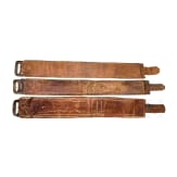 Three men's belts, Puster Valley area (I), first half of the 19th century.