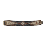 A stitched leather belt, Brixen (I), circa 1810