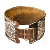 A men's belt, South Tyrol, around 1835