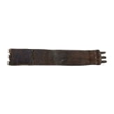 A men's belt with brass fittings, Puster Valley (I), late 18th century