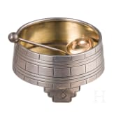 Trompe l&ograve;eil Saliere mit L&ouml;ffelchen, Russland, St. Petersburg, 1882 (Saliere)