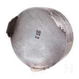 Trompe l&ograve;eil Saliere mit L&ouml;ffelchen, Russland, St. Petersburg, 1882 (Saliere)