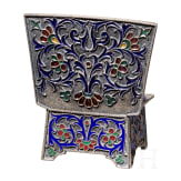 Plique-a-Jour-Salzthron, Russland, St. Petersburg, Gebr&uuml;der Gratschew, Ende 19. Jhdt.