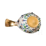 Gro&szlig;er Cloisonn&eacute;-Email-Kowsch, Russland, Moskau, Feodor R&uuml;ckert, 1899-1903