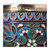 Cloisonn&eacute;-Email-Ei, Russland, 2. H&auml;lfte des 20. Jhdts.