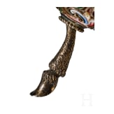 Cloisonn&eacute;- Email-Ei mit Frosch, 2. H&auml;lfte des 20. Jhdts.