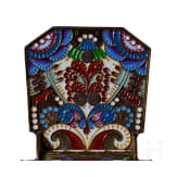 Cloisonn&eacute;-Email-Salzthron, 2. H&auml;lfte des 20. Jhdts.