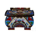 Cloisonn&eacute;-Email-Salzthron, 2. H&auml;lfte des 20. Jhdts.