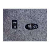 Cloisonn&eacute;-Email-Salzthron, 2. H&auml;lfte des 20. Jhdts.