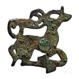 A bronze deer-shaped fitting, Euasian steppes, 5th - 3rd century B.C.