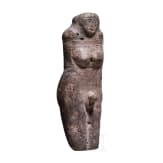 A rare androgynous stone idol, Near East, 3rd&ndash;2nd millennium BC