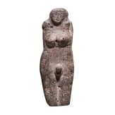 A rare androgynous stone idol, Near East, 3rd&ndash;2nd millennium BC