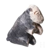 A bear-shaped stone figure, Near East, 3rd millennium BC