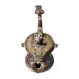 Bronze oil lamp, Rum-Seljuk, 12th &ndash; 13th century.