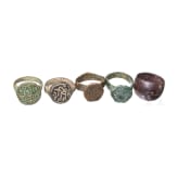 Ten Rings from the Islamic Middle Ages: Seljuk and Early Ottoman, 11th&ndash;16th centuries