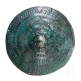 A monumental bronze phalera (shield fitting?), Villanovan culture, 9th &ndash; 8th century B.C.