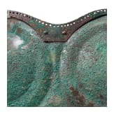 A Samnite set of three-plate armour with breastplate, backplate and a side plate, 4th century B.C.