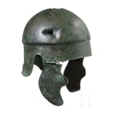 Chalkidischer Helm mit Wangenklappen, s&uuml;ditalisch, 4. Jhdt. v. Chr.