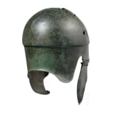 Chalkidischer Helm mit Wangenklappen, s&uuml;ditalisch, 4. Jhdt. v. Chr.