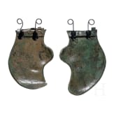 Chalkidischer Helm mit Wangenklappen, s&uuml;ditalisch, 4. Jhdt. v. Chr.