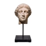 Roman copy of a female head from the late Greek classical period (4th century BC) dating from the 1st&ndash;2nd century A.D.