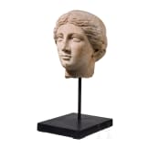 Roman copy of a female head from the late Greek classical period (4th century BC) dating from the 1st&ndash;2nd century A.D.