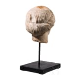 Roman copy of a female head from the late Greek classical period (4th century BC) dating from the 1st&ndash;2nd century A.D.