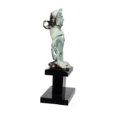 A Roman chariot ornament, bust of Hercules, bronze, 2nd &ndash; 3rd century A.D.
