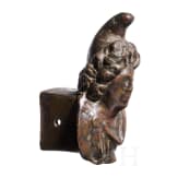 A Roman chariot fitting with a bust of Attis, 2nd &ndash; 3rd century A.D.