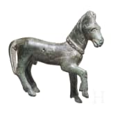 A Roman Provincial Bronze Figure of a Horse, 2nd - 3rd century A.D.