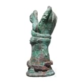 A votive hand of the Jupiter Sabazius cult, Roman, 3rd century A.D.