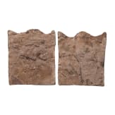 Two Votive Lead Plaques Depicting the Danubian Horsemen, Roman Balkan Provinces, 3rd Century A.D.