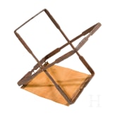 Roman folding chair in iron with silver inlays, 1st &ndash; 4th century A.D.