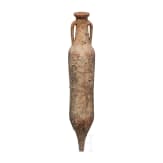 Late Roman amphora from North Africa (cylindrical body type), late 3rd &ndash; early 5th century A.D.
