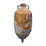 Late Roman amphora from North Africa (type &lsquo;African II&rsquo;), 3rd - early 5th century A.D.