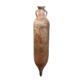Late Roman amphora from North Africa (cylindrical body type), late 3rd &ndash; early 5th century A.D.