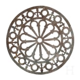 Lamp holder from a Byzantine polycandelon, disc with intricate openwork, 6th&ndash;8th century A.D.
