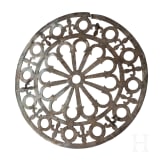 Lamp holder from a Byzantine polycandelon, disc with intricate openwork, 6th&ndash;8th century A.D.
