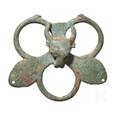 An early Byzantine strap junction with bull's head, 6th - 7th century